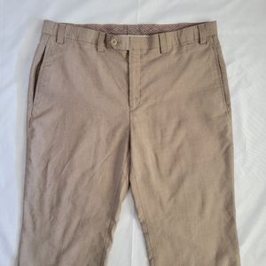 Ralph Lauren Men's Dress Pants Beige Straight Leg 36x30